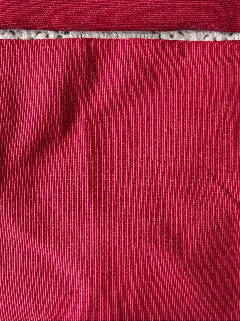 Pier 1 placemats - vintage set of 9 cranberry placemats see pics